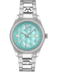 Philipp Plein - Stainless Steel Geometric Dial Watch - Lyst