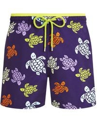 Vilebrequin - Swimsuit Moka Tortues Multicolores - Lyst