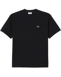 Lacoste - Embroidered-Logo T-Shirt - Lyst