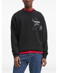 HUGO - グラフィック スウェットシャツ - Lyst