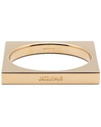 Jacquemus - Bracciale Le Bracelet con logo inciso - Lyst
