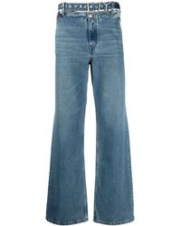 Y. Project - Evergreen Mid-rise Wide-leg Jeans - Lyst