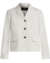 Etro - Jacquard-Pattern Jacket - Lyst
