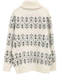 Moncler - Maglione A Fantasia - Lyst