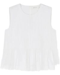 Skall Studio - Pavlova Pintuck-Detail Top - Lyst