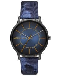 ARMANI EXCHANGE - Montre À Boîtier Rond 42 Mm - Lyst