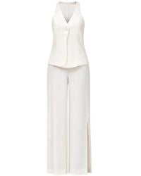 ARMANI EXCHANGE - V-Neck Jumpsuit - Lyst