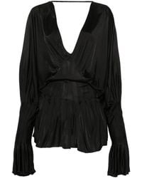AYA MUSE - V-Neck Mini Dress - Lyst