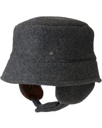 Maison Michel - Axel Flap Bucket Hat - Lyst