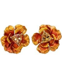 Anabela Chan - Orecchini A Bottone Magma Rose - Lyst
