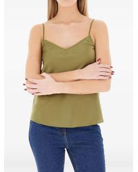 ARMANI EXCHANGE - V-Neck Spaghetti-Strap Top - Lyst