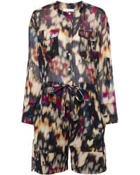 Isabel Marant - Niely Organic Cotton Playsuit - Lyst