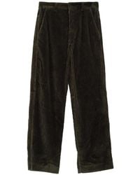 Moncler - Corduroy Logo-Patch Trousers - Lyst