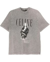 Maje - Graphic-Print T-Shirt - Lyst