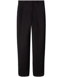 Off-White c/o Virgil Abloh - Virgin Wool Straight-Leg Trousers - Lyst