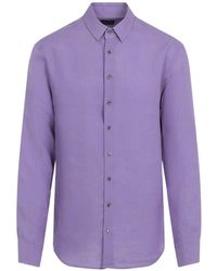 Giorgio Armani - Overhemd Met Lange Mouwen - Lyst
