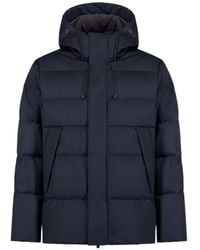 People Of Shibuya - Quilted Hooded Jacket - Lyst