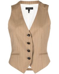Rag & Bone - Priya Pinstriped Vest - Lyst