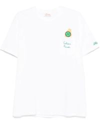 Mc2 Saint Barth - Golden Power Cotton T-shirt - Lyst