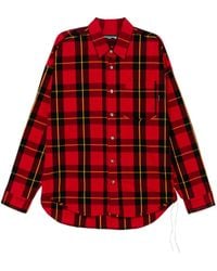 MASTERMIND WORLD - Camisa a cuadros tartán - Lyst