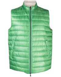 Herno - Quilted Reversible Down Gilet - Lyst