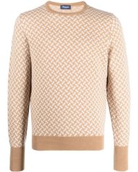 Drumohr - Biscottino Crew-Neck Cashmere Jumper - Lyst