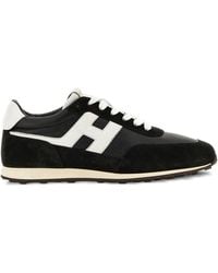 Hogan - Athletic Sneakers Mit Logo-Patch - Lyst