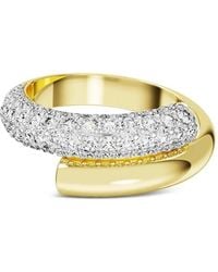 Swarovski - Dextera Crystal-Embellished Wrap Ring - Lyst