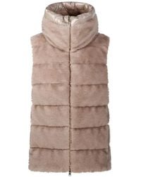 Herno - Faux-Fur Padded Gilet - Lyst
