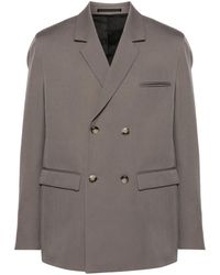 Nanushka - Renan Double-Breasted Blazer - Lyst