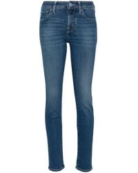 Jacob Cohen - Logo-embroidered Tapered Jeans - Lyst
