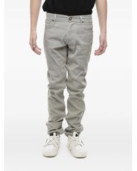 Corneliani - Ribbed Five-Pocket Trousers - Lyst