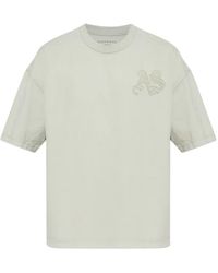 AllSaints - Insignia Logo-Patch T-Shirt - Lyst