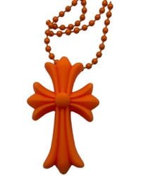 Chrome Hearts - Halskette Mit Kreuzanhänger - Lyst