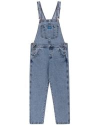 Favorite People - Adjustable-Strap Denim Overalls - Lyst