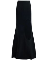 A.W.A.K.E. MODE - Cut-Out Flared Skirt - Lyst