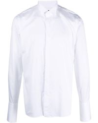 Tagliatore - Tuxedo Cotton Shirt - Lyst