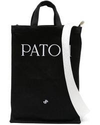 Patou - Logo-embroidered Tote Bag - Lyst