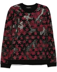 Valentino Garavani - Graphic Print Sweater - Lyst
