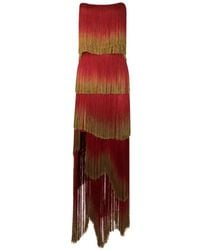 Gemy Maalouf - Strapless Midi Dress - Lyst