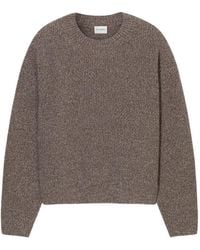 Closed - Marl-Knit Crew-Neck Sweater - Lyst
