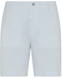 Vilebrequin - Stripe-Pattern Bermuda Shorts - Lyst