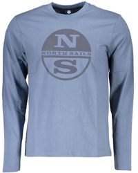 North Sails - Logo-Print Long-Sleeve T-Shirt - Lyst