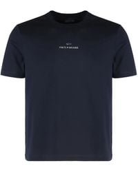 Paul & Shark - Logo-Detail Cotton T-Shirt - Lyst