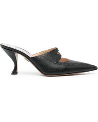 Thom Browne - 75Mm Cut-Out Leather Mules - Lyst