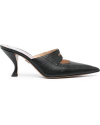 Thom Browne - 75Mm Cut-Out Leather Mules - Lyst