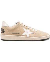 Golden Goose - Ball-star Crystal-embellished Sneakers - Lyst