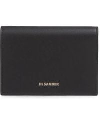 Jil Sander - Logo-Print Cardholder - Lyst