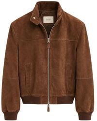 Seventy - Zip-Up Suede Jacket - Lyst