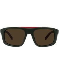 Vuarnet - Altitude Rectangle-Frame Sunglasses - Lyst